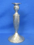 Towle Sterling Silver Candlestick – 7 1/4” tall – Weighted Base – Good condition