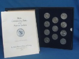 America's First Medals – United States Mint – 1973 Booklet – 11 Medals