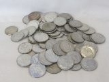 72 Kennedy Half Dollars from 1965 to 1969 – 40% silver