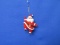 Vintage Christmas Santa Ornament In Mint Condition – Please Consult Pictures -