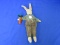 Cute Easter Rag Bunny 11”H -