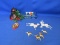Mixed Lot Of Christmas Ornaments And Light (Not Sure Of The Age Vintage Quality) -