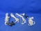Lot Of 4 Light Cords (3) Used & (1) New – All Tested & Works – Please Consult Pictures -