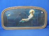 Vintage Framed Print – Jesus in the Garden at Gethsemane – NO shipping
