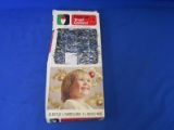 Vintage Christmas Doubl-Glo 25' Tinsel Garland  – New Old Stock – Please Consult Pictures -