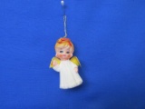 Vintage Christmas Angel Ornament In Mint Condition – Please Consult Pictures -
