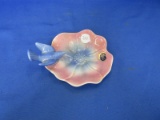 Royal Copley Bird On Flower Dish 6”L x 4 ½”W x 2”H – Great Vintage Item -