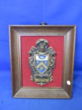 Framed Robling Family Shield By Canterbury Arms Company In New York -