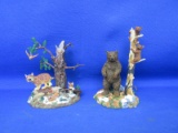Dept 56 Village Accessories “Rocky Mountain Wildlife Bears & Bobcats” – Consult Description -