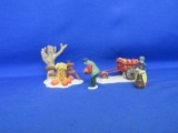 Dept 56 Heritage Village Accessory Featuring “Harvest Time” - Consult Pictures For Assortment -