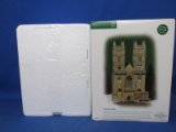 Dept 56 The Dickens Village Series Featuring “Westminster Abby” New Sealed In Box -