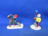 Dept 56 The Original Snow Village Accessories Set “A Heavy Snowfall” - Measurement In Description