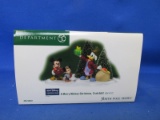 Dept 56 Heritage Village North Pole Series “A Merry Mickey Christmas, Cratchits!” Set Of 2