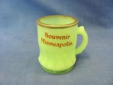 Sovenir Glass Mug Minneapolis MN – 2” T