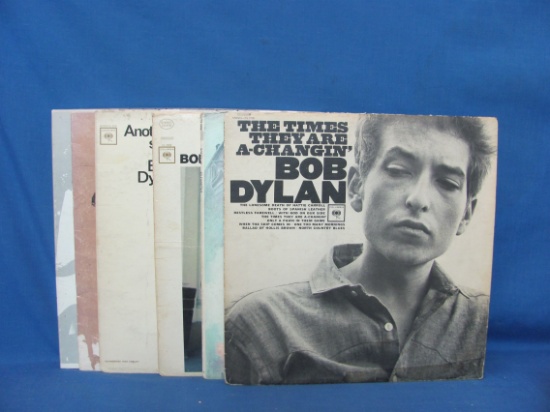 Bob Dylan Vinyl Records (6) – Slow Train Coming – Biograph – Another Side