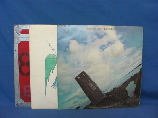 Vinyl LP Records (3) – Three Dog Night & Eagles (2)