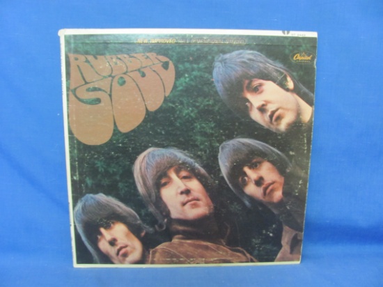 Beatles 'Rubber Soul' Vinyl LP Record – RARE Stereo Version