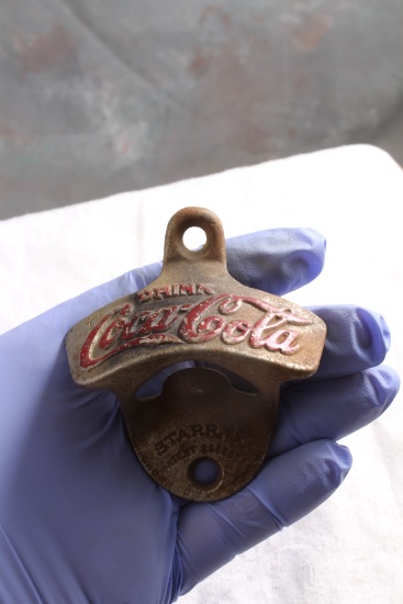 Vintage Starr "X" COKE Bottle Opener Patent #2333080 DRINK COCA COLA