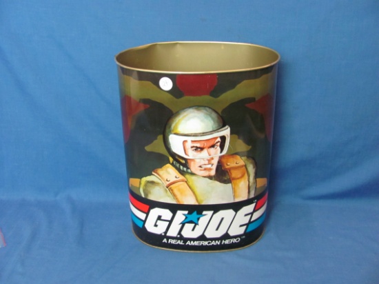 1982 Cheinco Hasbro GI Joe Metal Trash Can – A Real American Hero