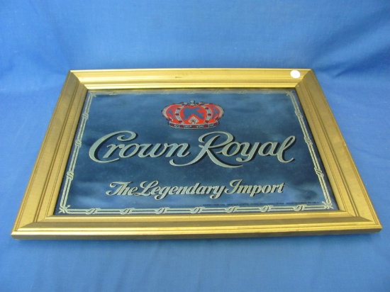 Crown Royal Whiskey Mirror Picture – Seagram Distillers Co. New York NY