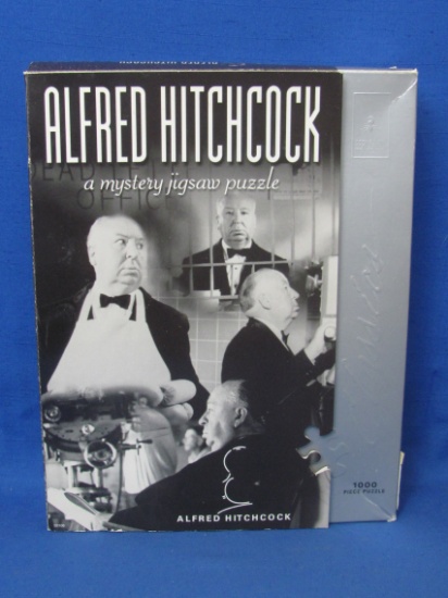 Alfred Hitchcock – A Mystery Jigsaw Puzzle – 1000 Piece – Solve the Story & find the clues