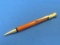 Parker Duofold Mechanical Pencil – Orange – Gold Plate – Patent Date 1916