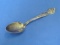Silverplate Souvenir Spoon “A. Sackim Co. Store Iron Mt, Mich.”  5 3/4” long