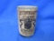 WE Garrett & Sons Glass Snuff Jar With Paper Label – 4.65 oz. - Sealed
