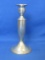 Sterling Silver Candlestick by Towle – 7 1/8” tall – Weighted Base