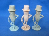 Mr. Peanut Salt & Pepper Shakers (3)