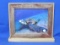 Barn Wood Frame w Tray Front – Put your Vacation pic here & treasures in tray – 13 1/4” x 11” x 3”