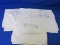 Lot Of 4 Flour Sacks – Have Stains & Washed -