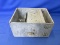 Galvanized Small Rodent Live Trap 9 ¼”L x 7 ½”W x 5 ¼”H (Might Be Missing Pieces?) -
