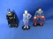 Lot Of 3 ERTL 1990s DC Super Heroes – 2 ½” Batman – 2 ¼” Joker – 2 1/8” Superman -