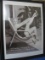 Framed Marilyn Monroe Print –Black & White – Wood Frame is 26 3/4” x 21”