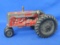 Vintage Lee Toys Red Tractor – Rubber Wheels – About 6 1/2” long