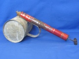 Vintage Hudson 2-Spray Sprayer – Wood Handle – Dated 1957 – 17 1/2” long w handle in
