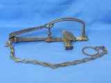 Iron Animal Trap – Made by Blacksmith – Not Mass Produced – 12” long