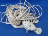 Block & Tackle – Rope & Pulleys – Rope is 5mm thick – Not sure how long