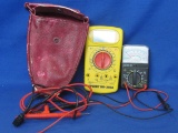 Sperry DM-350A Digital Multimeter in Case – Electro-Tek Multimeter – Not tested