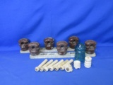 Large Mix Lot Of Assorted Insulators As Pictured – Vintage Quality -