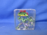 Hulk 2003 Christmas Ornaments 4 ½”H & 2”H – Open Item -