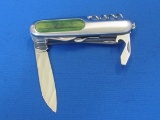 Nice Looking Multi-Purpose Folding Knife – Marked “ESP K & R” - 3 1/2” long folded
