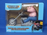 Wheelie Hog: Moving Ball Hitch Cover & Brake Light – By Hitch Critters – Not Tested – New in Box
