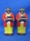 2 Plastic Uncle Mose – 3 1/2” tall – by F&F Mold & Die