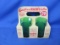 1950's Nash's Coffee Forest Green Tumbler Set With Cardboard Holder