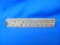 Lufkin No. 651 Folding Wood & Brass 24” Ruler