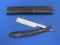 Straight Razor in Case – Marked “C.R.E. Something?” Case by Lakeside Cutlery Co.