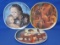 Set of 3 – Pablo Picasso Pottery Plates – 1973 Edition – About 9” in diameter