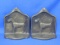 Cast Iron Bookends “Wirehaired Fox Terrier” - Copyright 1929 – 5 1/2” tall